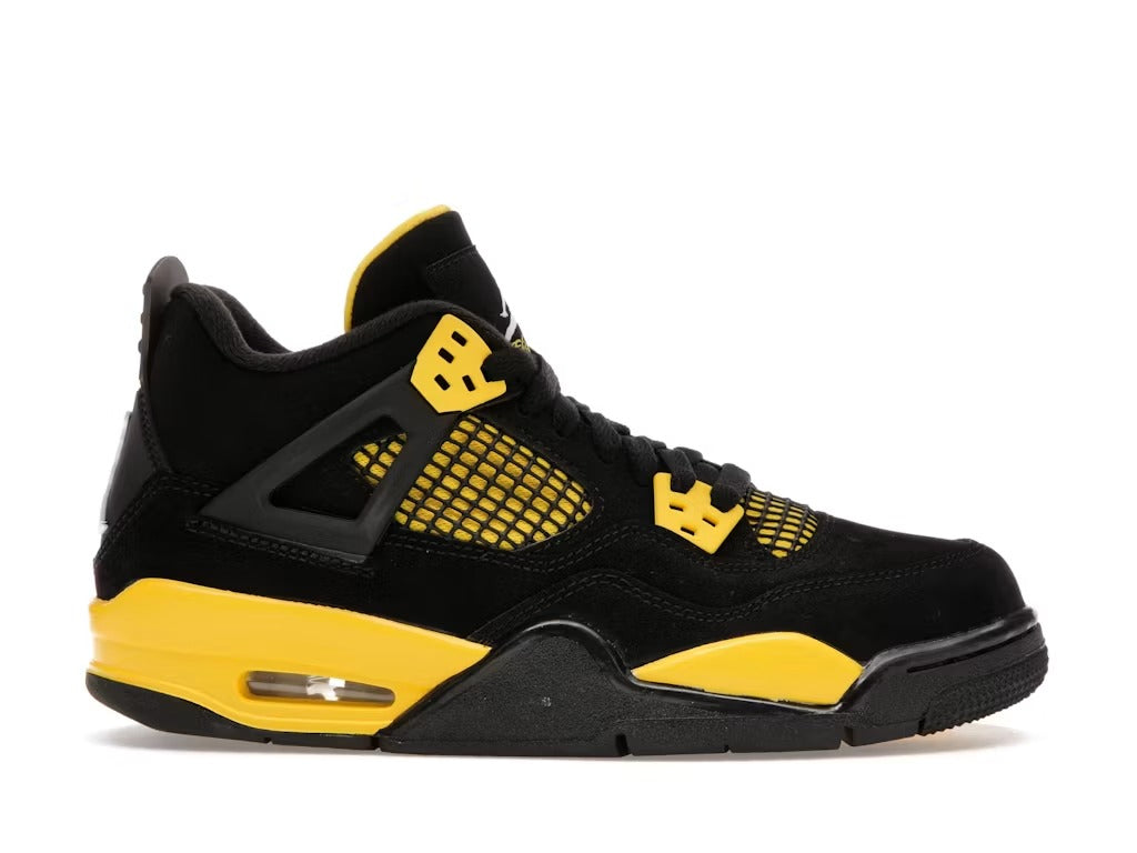 Used - Air Jordan 4 Retro Thunder (2023) (GS) - US 5Y - catalog main image