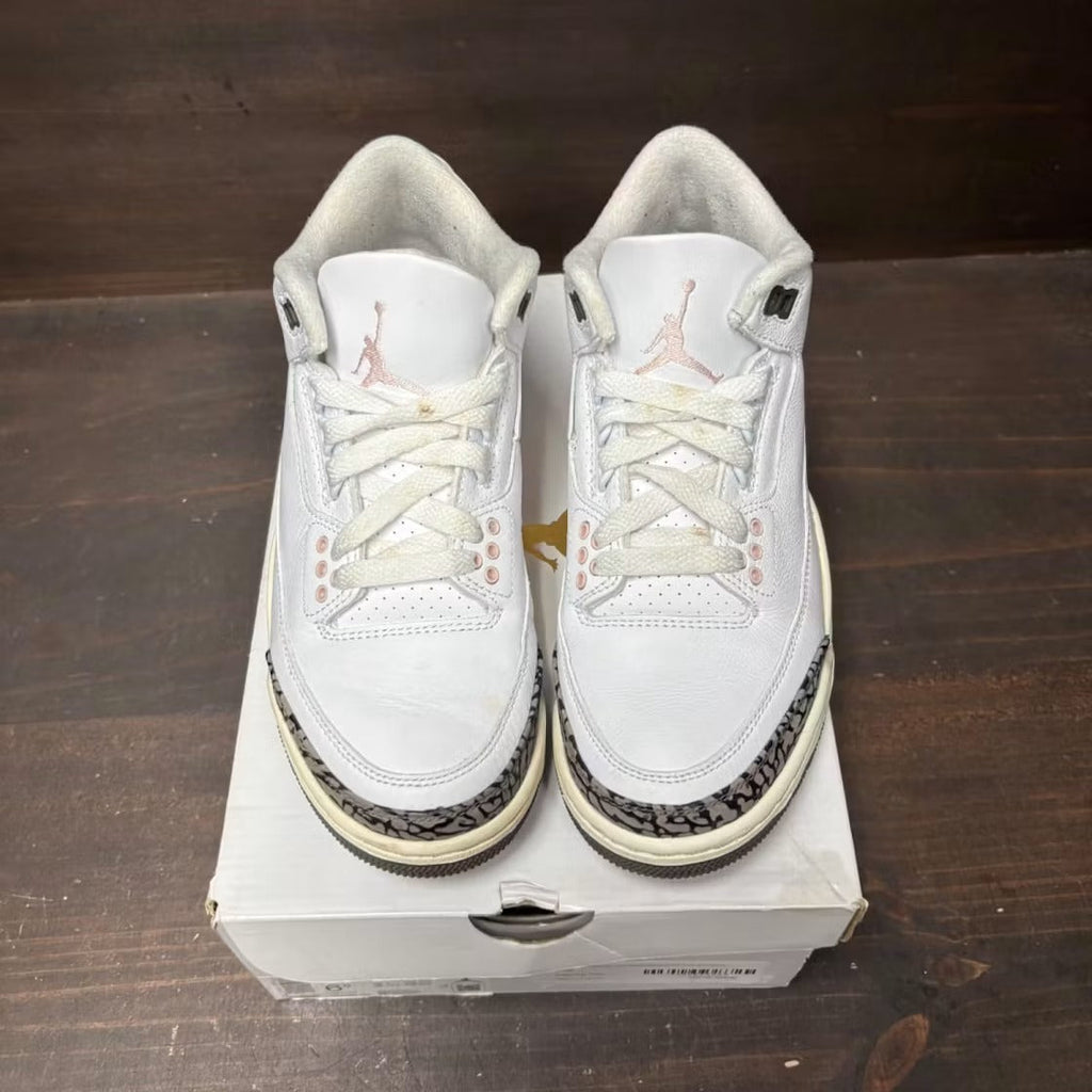 Used - Air Jordan 3 Retro Neapolitan Dark Mocha (Women's) - US W 6.5 - detail 1