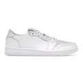 Air Jordan 1 Retro Low Swooshless Triple White (2025) - catalog main image