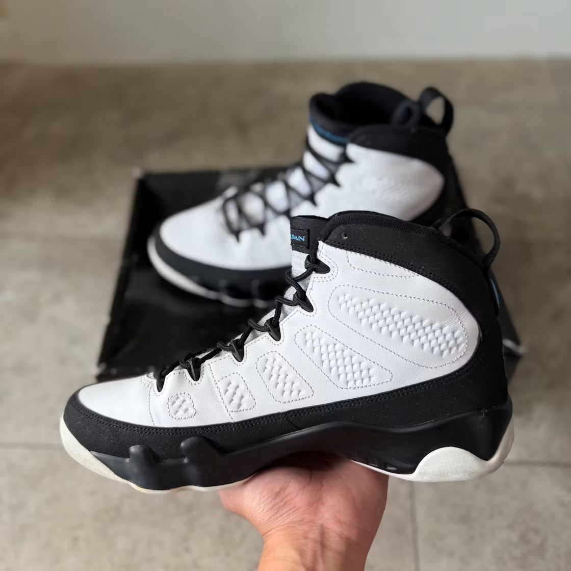 Used - Air Jordan 9 Retro University Blue - US M 10.5 - detail 3