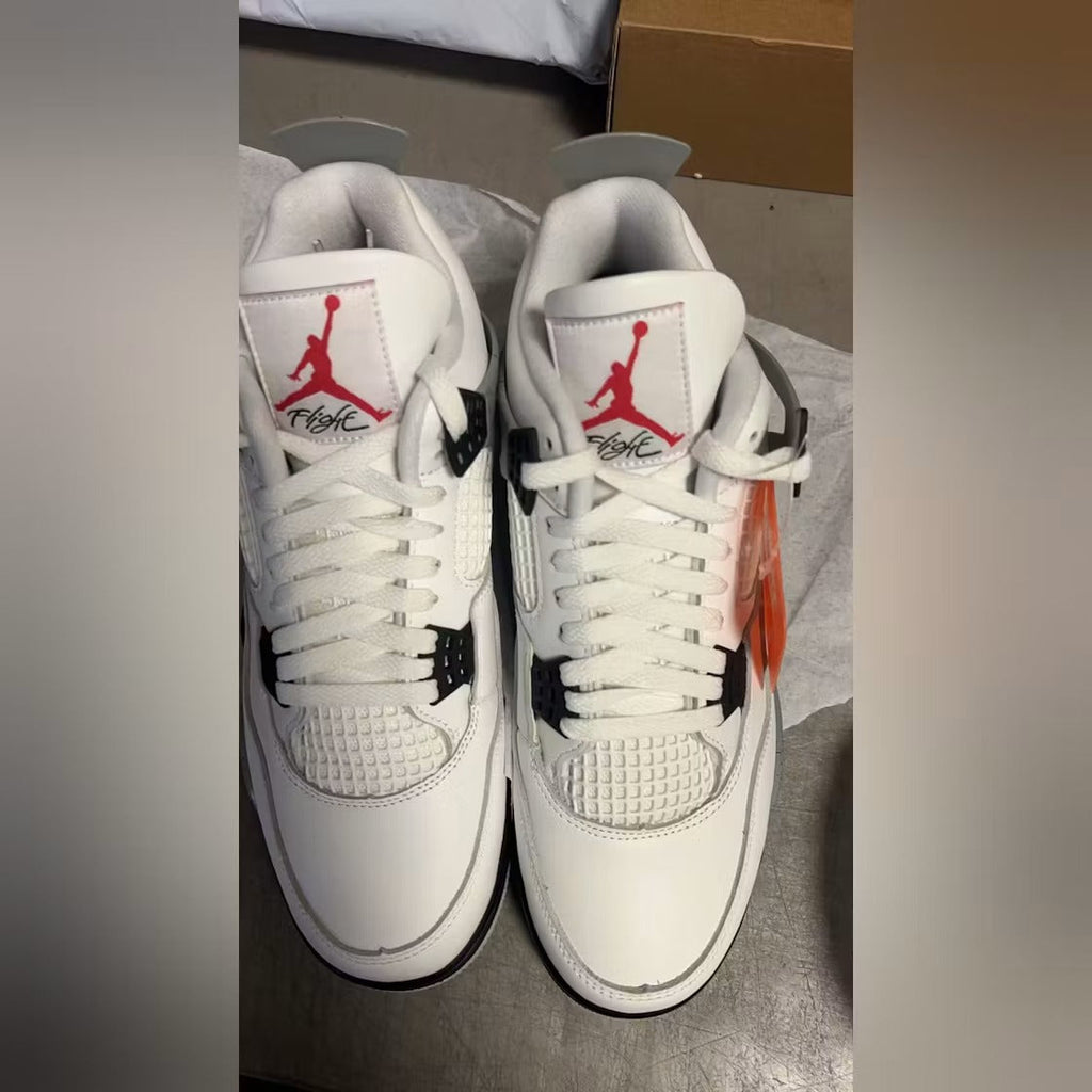 Air Jordan 4 Retro White Cement (2025) - US M 10.5 - New - Other - detail 4