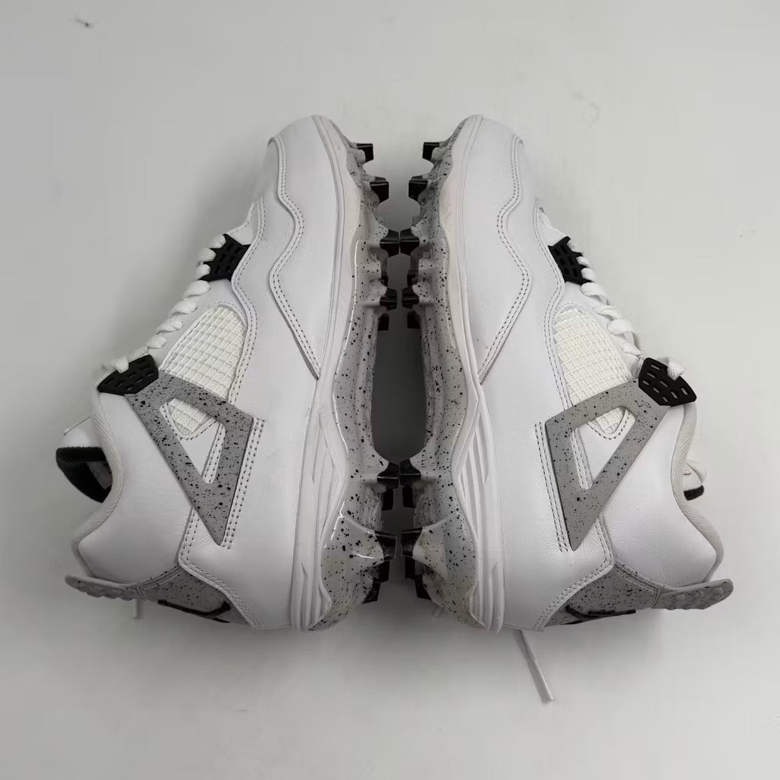 Used - Air Jordan 4 Retro TD Cleat White Cement - US M 9.5 - detail 2