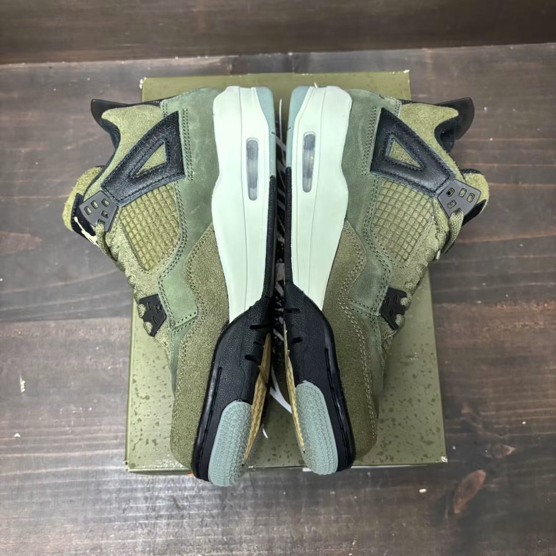 Used - Air Jordan 4 Retro SE Craft Medium Olive (GS) - US 6.5Y - detail 3
