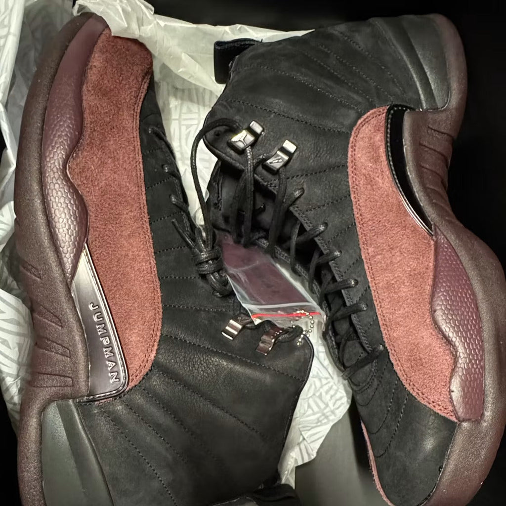 Used - Air Jordan 12 Retro SP A Ma Maniére Black (Women's) - US W 15.5 - detail 1