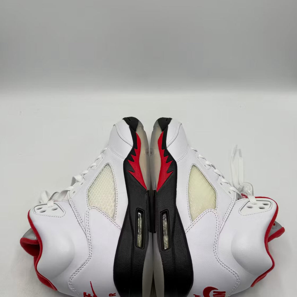 Used - Air Jordan 5 Retro Fire Red Silver Tongue (2020) - US M 8.5 - detail 3