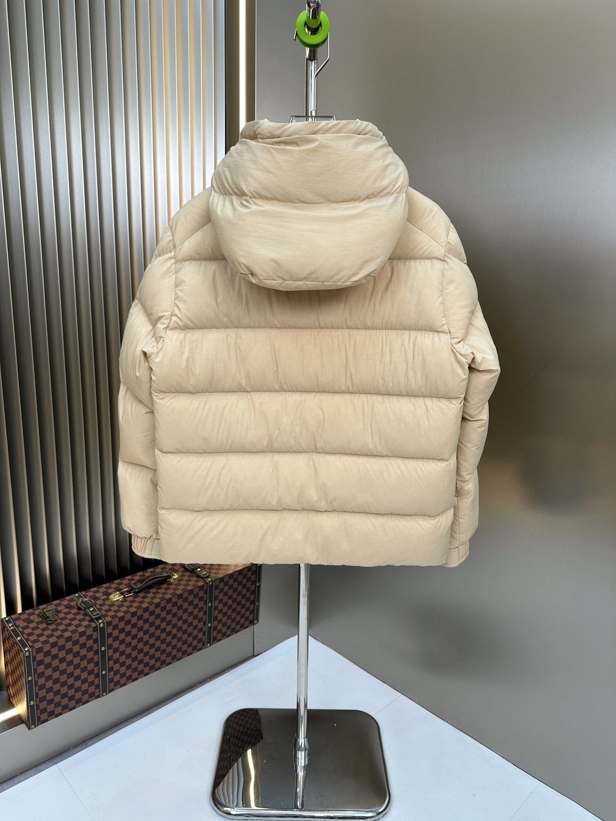 Moncler Hooded Quilted Puffer Coat — back