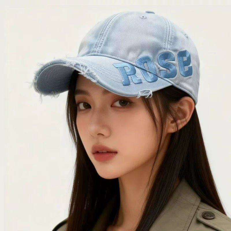 Retro Lettering Baseball Cap