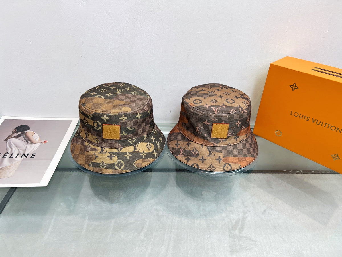 Louis Vuitton Double-Sided Camouflage Bucket Hat