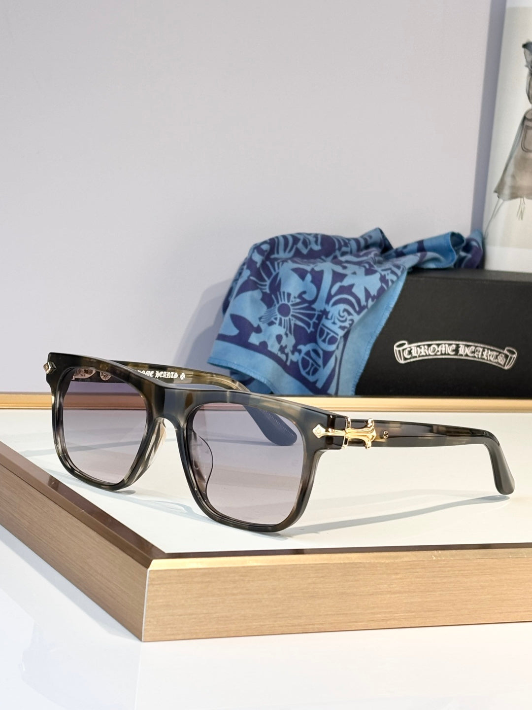 Chrome Hearts SLID'N Sunglasses